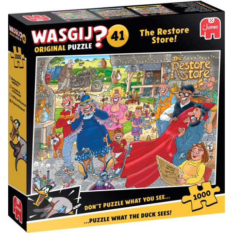 Wasgij Original Puzzel (#41): Motormake-over! (1000)