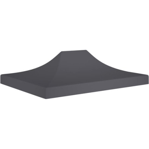 vidaXL-Partytentdak-270-g/m²-4,5x3-m-antracietkleurig