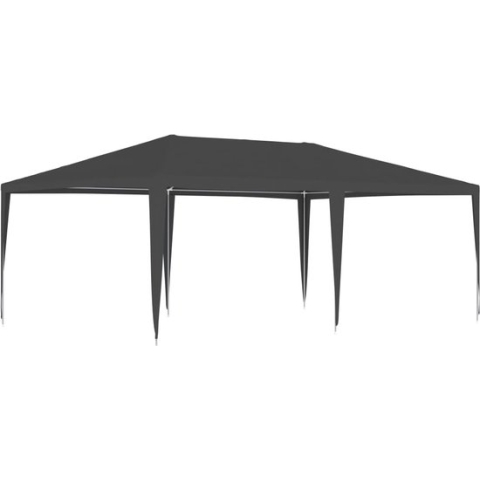 vidaXL-Partytent-professioneel-90-g/m²-4x6-m-antraciet