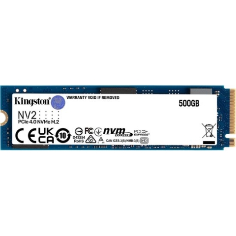Kingston (NV2 PCIe 4.0 NVMe SSD) - 500GB - Gen 4x5