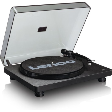 Lenco L-30BK - Platenspeler met USB - Stereo - Stofkap - Zwart