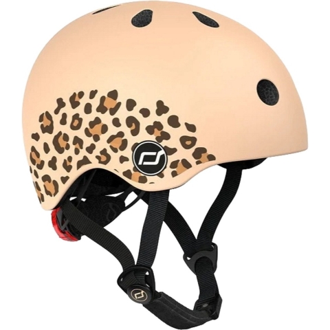 Scoot and Ride Fietshelm - XXS - Leopard - Scoot and Ride - 45-51 cm - Fietshelmen