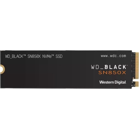Western Digital Black SN850X - Interne SSD - NVMe - M.2 PCIe - 4 TB