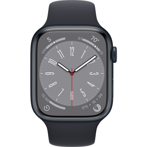 Apple Watch Series 8 - 4G- 45mm - Middernacht Aluminium