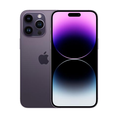Refurbished iPhone 14PRO MAX 512Gb. Paars. Lichte gebruikssporen.