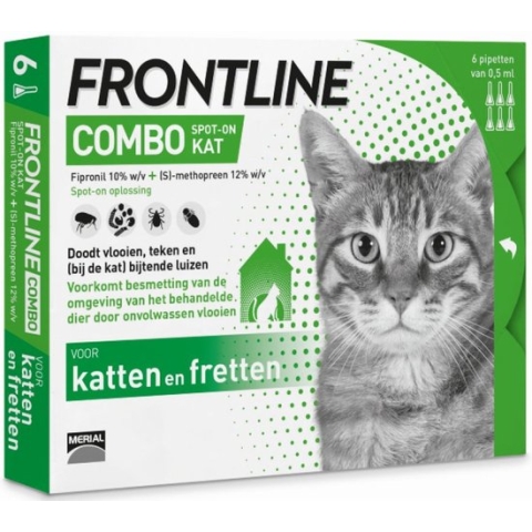 Frontline Kat/fret Combo Spot On