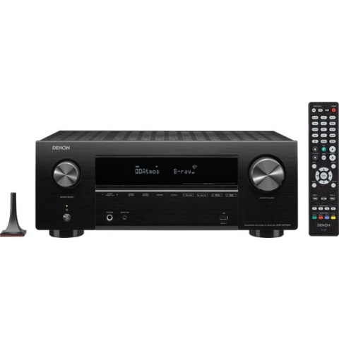 Denon AVR-X2700H 7.2 AV-Receiver - Receiver met Bluetooth - 150 Watt per Kanaal - Zwart