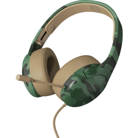 Qware Gaming - Headset - New Orleans - Geschikt voor Playstation 4 - Playstation 5 - PC - Multi platform - Forest Camo Green
