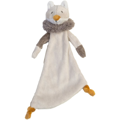Happy Horse Vos Forester Knuffeldoekje - Grijs - Baby cadeau