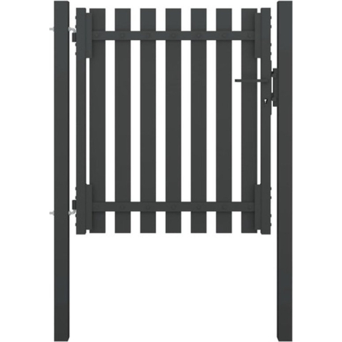 vidaXL-Poort-1x1,25-m-staal-antraciet