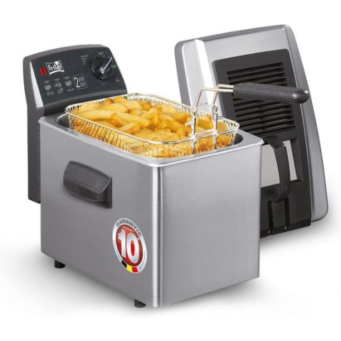 Fritel Turbo SF 4371 - Frituurpan/friteuse 4l + 3200W - ook voor vast vet