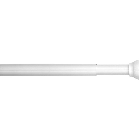 Sealskin Douchegordijnstang - Klemstang - Aluminium - 70-115 cm - Wit