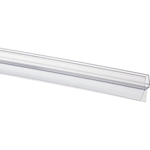 Sealskin Douchedeurafdichting met waterkering - Glasdikte 6 tot 8 mm - Lekstrip - Douchedorpel - Douchestrip - Waterstopper