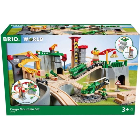 BRIO Cargo Mountain Set - 36010 - Treinbaan
