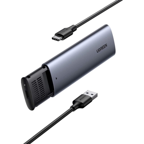 UGREEN M.2 NGFF Externe Harde Schijf behuizing USB 3.1 Gen 1 M.2 Adapter Maat 2230 2242 2260 2280 2TB Max 5Gbps UASP Compatibel Windows Mac OS Linux voor PS3/ PS4 XBOX