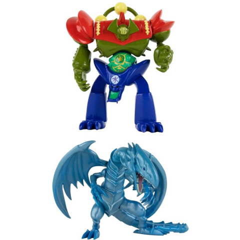 Yu-Gi-Oh! Action Figure 2-Pack Blue-Eyes White Dragon & Gate Guardian 10 cm