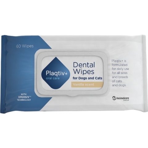 Plaqtiv+ Dental Wipes - 60 Doekjes