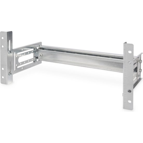 Digitus DN-19-DIN-4U Montagetoebehoren Schroefbevestiging, Front, Frontbevestiging, Behuizing, DIN-rails Zonder connect