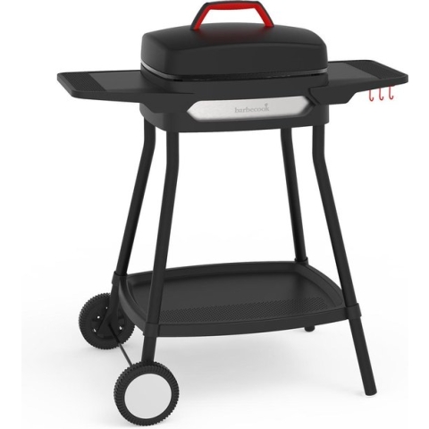 Barbecook Alexia - Elektrische bbq - Afneembare grill - Zijtafels - Wielen - 84x55x97cm