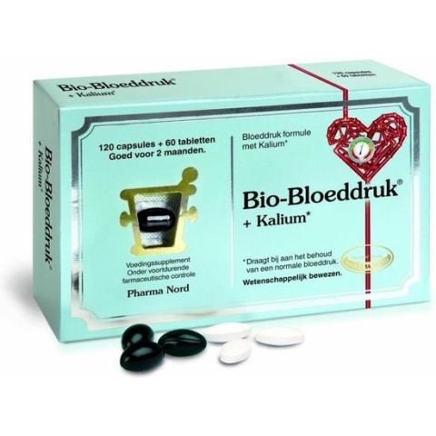 Pharma Nord - Bio-bloeddruk + kalium - 180 Capsules - Voedingssupplementen