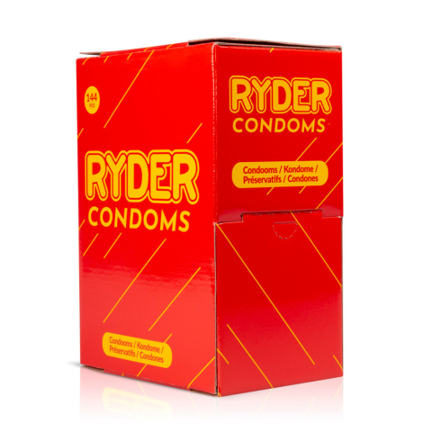 Ryder Condooms – Met Glijmiddel – 144 stuks