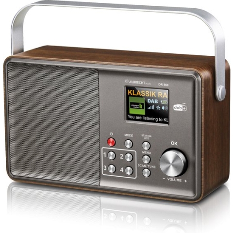 Albrecht DR 860 Senior - Radio - Gebruiksvriendelijke radio - DAB+ - FM