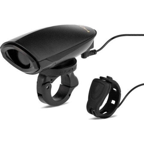 Hornit dB140 v3 - Fietsbel met Geluidseffecten - Zwart