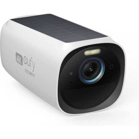 Eufy Cam 3 4K Draadloze Beveiligingscamera - 1 Solar Camera - Wit