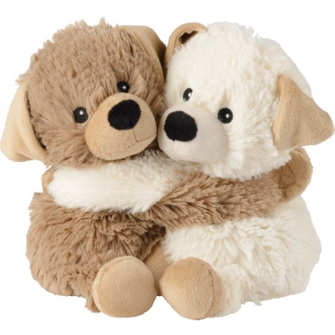 Warmies magnetronknuffel knuffelende vrienden Honden