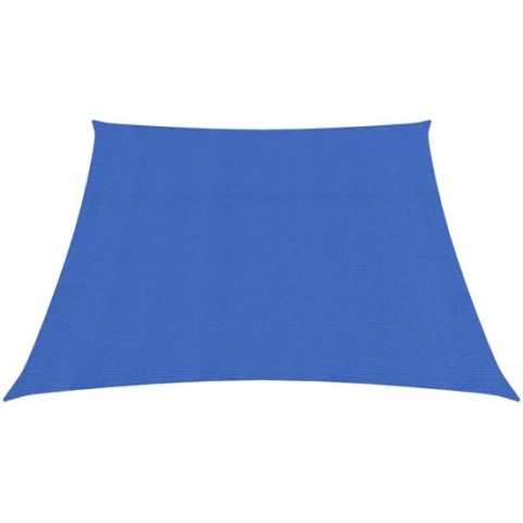vidaXL-Zonnezeil-160-g/m²-3/4x2-m-HDPE-blauw