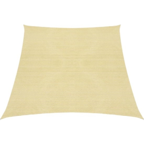 vidaXL-Zonnezeil-160-g/m²-3/4x2-m-HDPE-beige