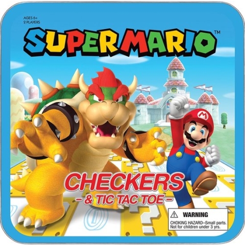 Super Mario Checkers/Tic-Tac-Toe