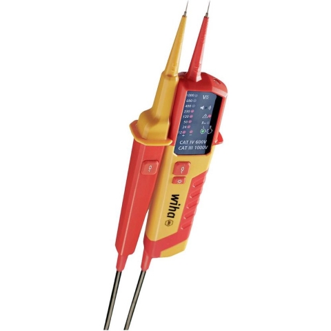 Wiha Spanningszoeker en continuïteitstester 12 - 1.000 V AC, CAT IV - 45216