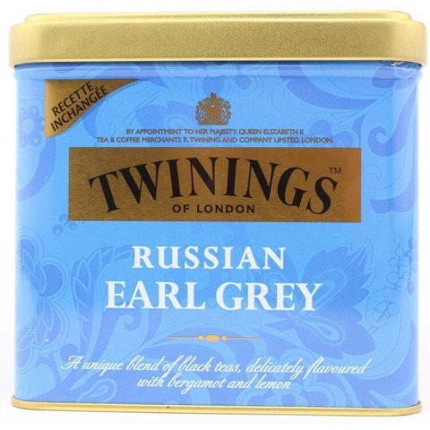 Twinings Thee Russian Earl Grey 150 gr