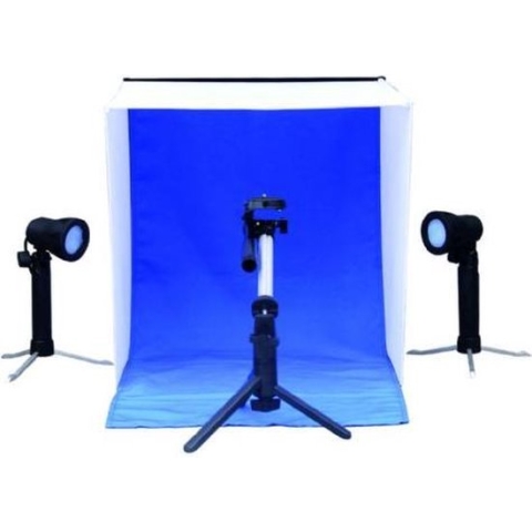 Linkstar Opnamebox Set PBK-50 50x50 Opvouwbaar + 2x50W Lampen