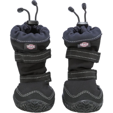 Trixie Walker Active Long - Hondenschoenen - L/XL - Zwart - 2 st