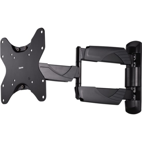 Hama FULLMOTION TV Wall Bracket, 3 Stars, 122 cm (48"), 2 arms, black