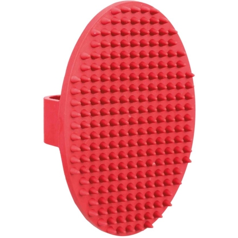 Trixie massage borstel rubber - 13X8 CM