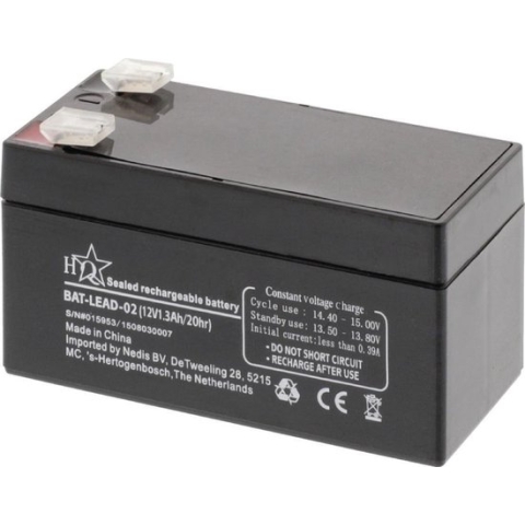 HQ Lead-Acid 12V 1.3Ah Sealed Lead Acid (VRLA)