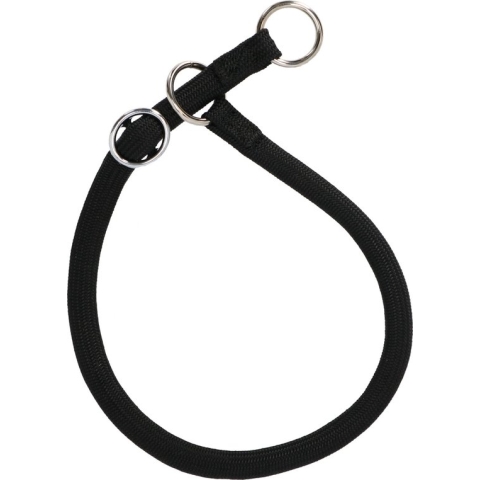 Adori Sliphalsband rond met stop Zwart 60x1,3 cm