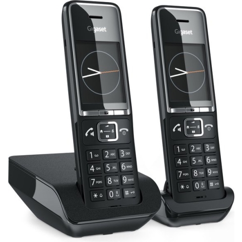 Gigaset COMFORT 550 Duo - comfortabele draadloze DECT telefoon met 2 handsets