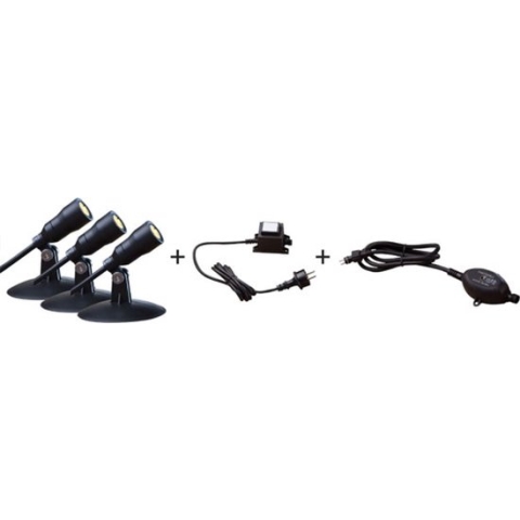 HEISSNER 3-delige Starterspotlightset 1 W