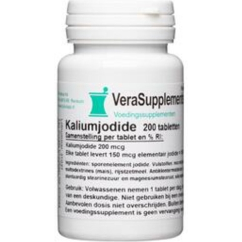 VeraSupplements Kaliumjodide 200 tabletten