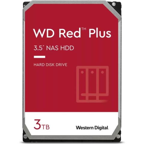 WD Red Plus, 3TB (256MB cache)
