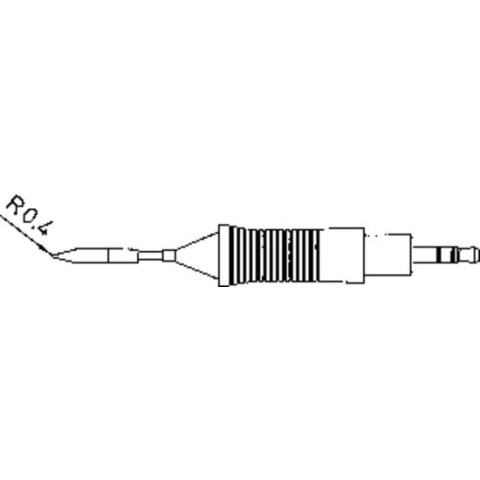 Weller RT2 Soldeerpunt Puntvorm Grootte soldeerpunt 0.8 mm I
