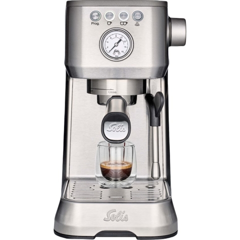 Solis Barista Perfetta Plus 1170 V2 Pistonmachine - Espressomachine - Koffiemachine met Bonen - Zilver