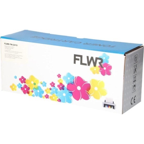 FLWR - Toner / TN-2410 zwart - Geschikt voor Brother