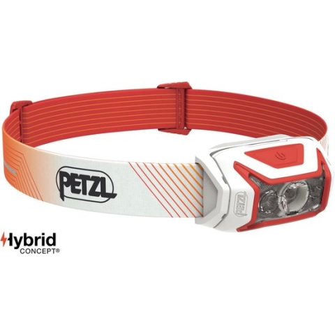 Petzl Actik Core - Hoofdlamp Red
