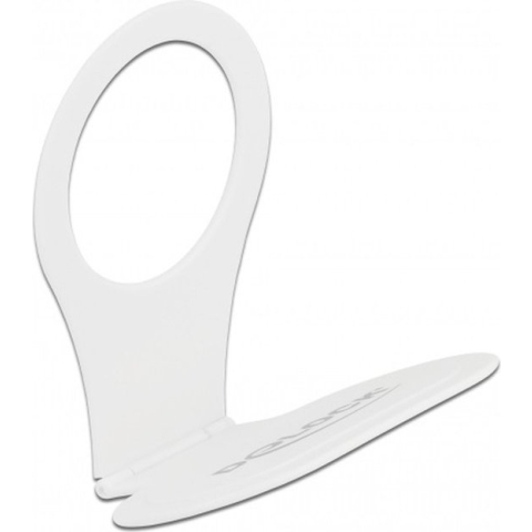 DeLOCK smartphone laadhouder voor stopcontact / wit