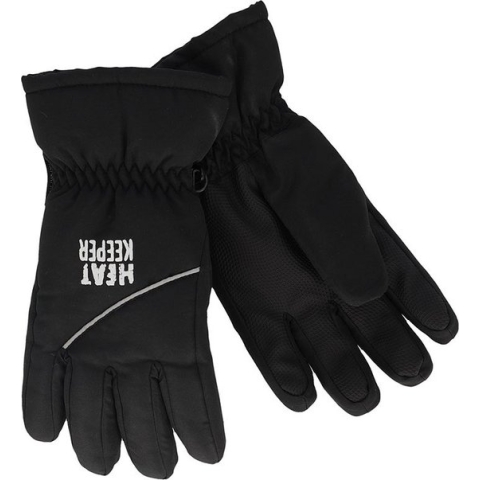 Heatkeeper Kinder Ski Handschoenen Zwart